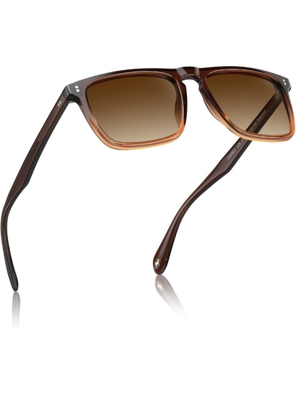 Retro Square Polarized Sunglasses for Men | UV Protection, Stylish & Durable